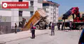 Yeşilyurt İkizce TOKİ Konutları’nda Kamyon Apartmana Çarptı: Yaralılar var!