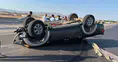 Kuzey Çevre Yolu'nda Korkutan Kaza: Otomobil Takla Attı, 2 Yaralı
