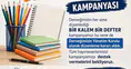 Arapgir’de Öğrenciler İçin “Bir Kalem Bir Defter” Kampanyası