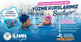 Yeşilyurt Belediyesi'nden Kadın ve Çocuklara Yüzme Kursu
