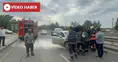 Malatya'da Seyir Halindeki Otomobilin Motoru Yandı