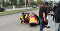 Malatya’da Otomobilin Çarptığı Motosiklet Sürücüsü Yaralandı