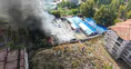 Malatya’da Şantiye Alanında Yangın: 30 Konteyner Zarar Gördü