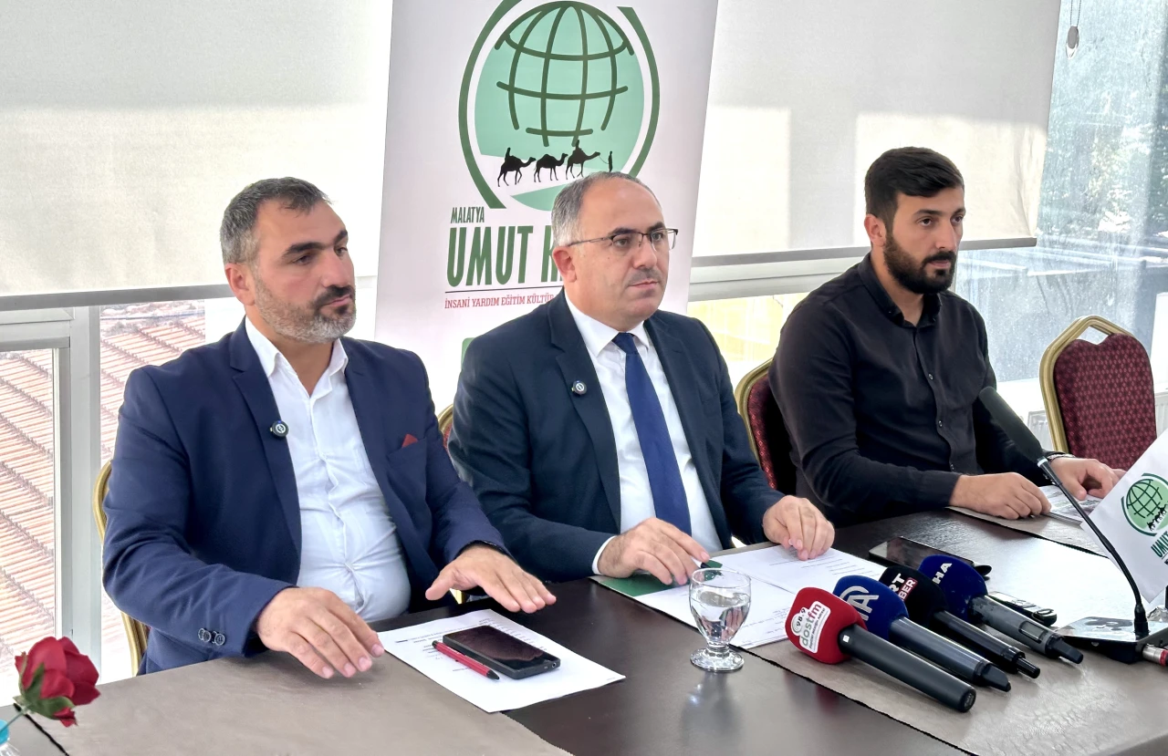 Umut Kervanı’ndan Gazze’ye Yardım ve Malatya’ya Sosyal Market Çağrısı