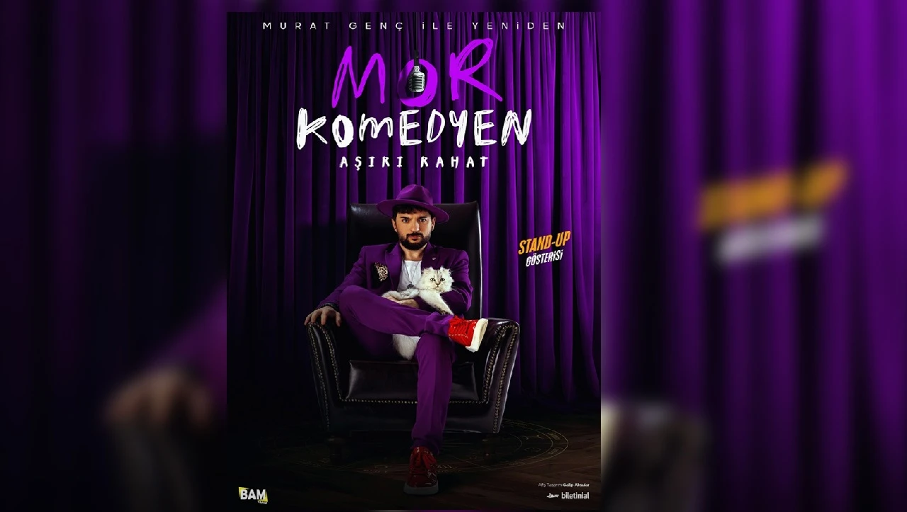 Malatya’da Kahkaha Dolu Bir Gece: Morkomedyen Stand-Up 16 Ekim’de