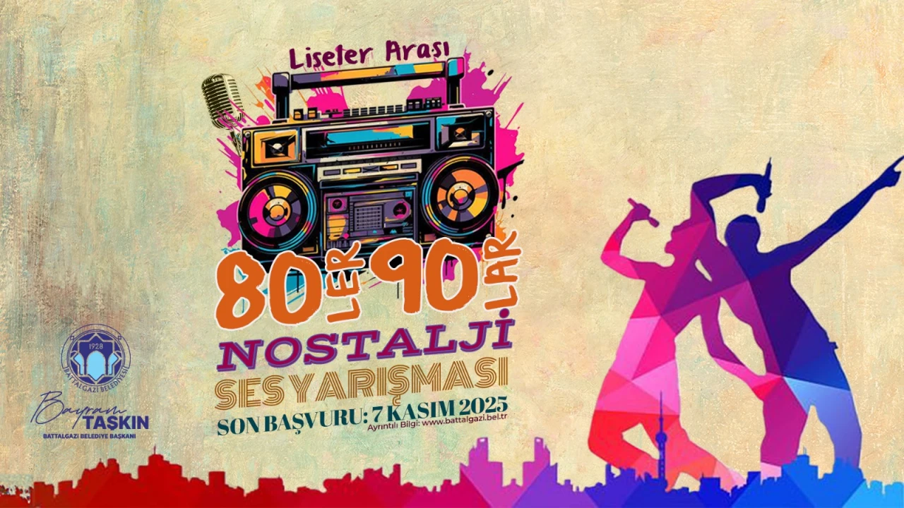 Battalgazi Belediyesi 80’ler 90’lar Ses Yarışması Düzenliyor