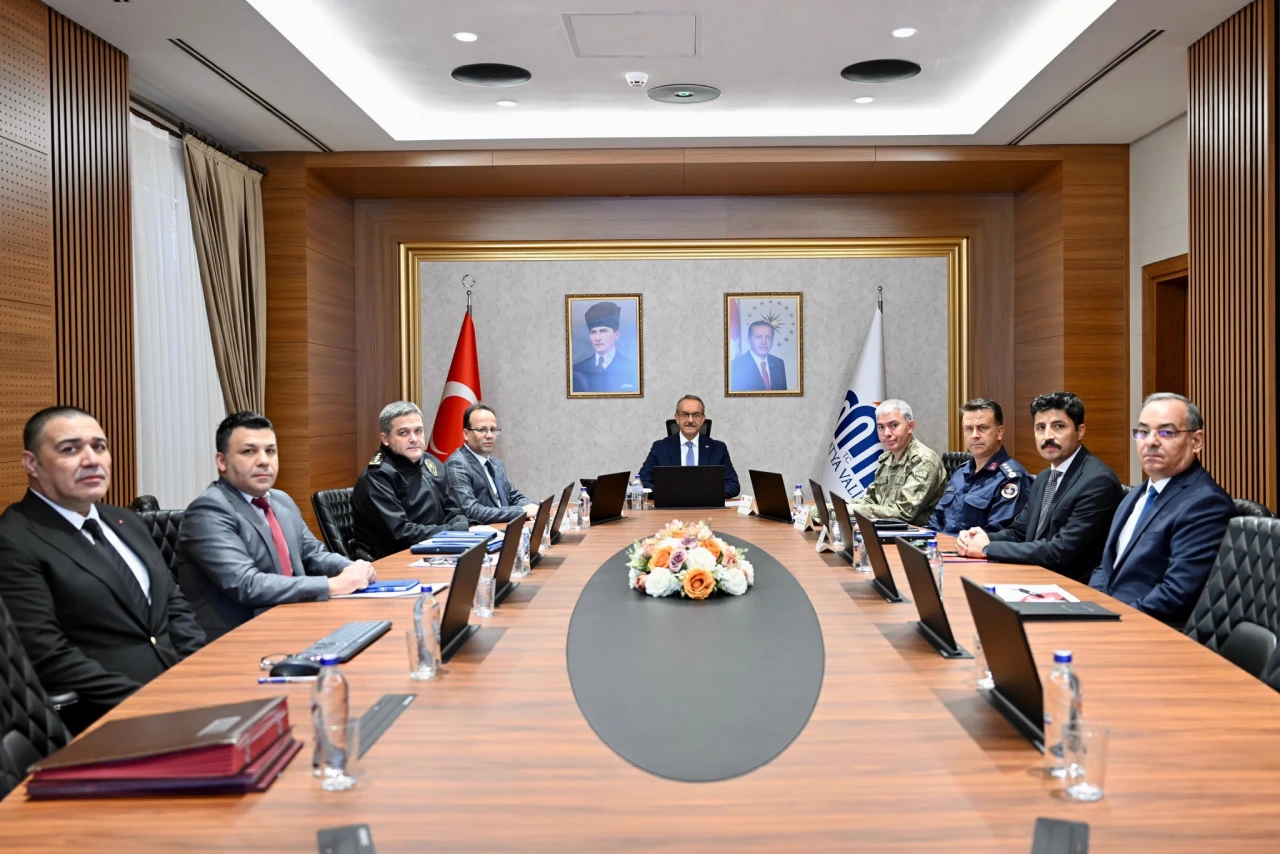 Malatya Güvenlik Toplantısında Suçla Mücadele Raporu Değerlendirildi