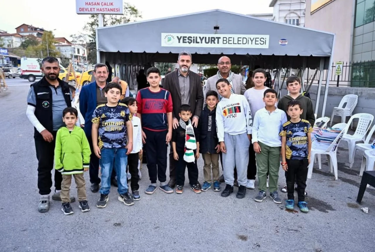 Gedik Mahallesi’nden Filistinli Çocuklara Anlamlı Destek