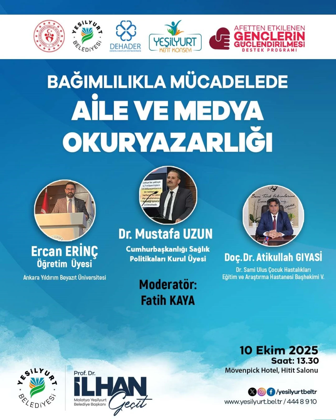 Yeşilyurt Belediyesin'den Gençlere Yönelik Farkındalık Paneli
