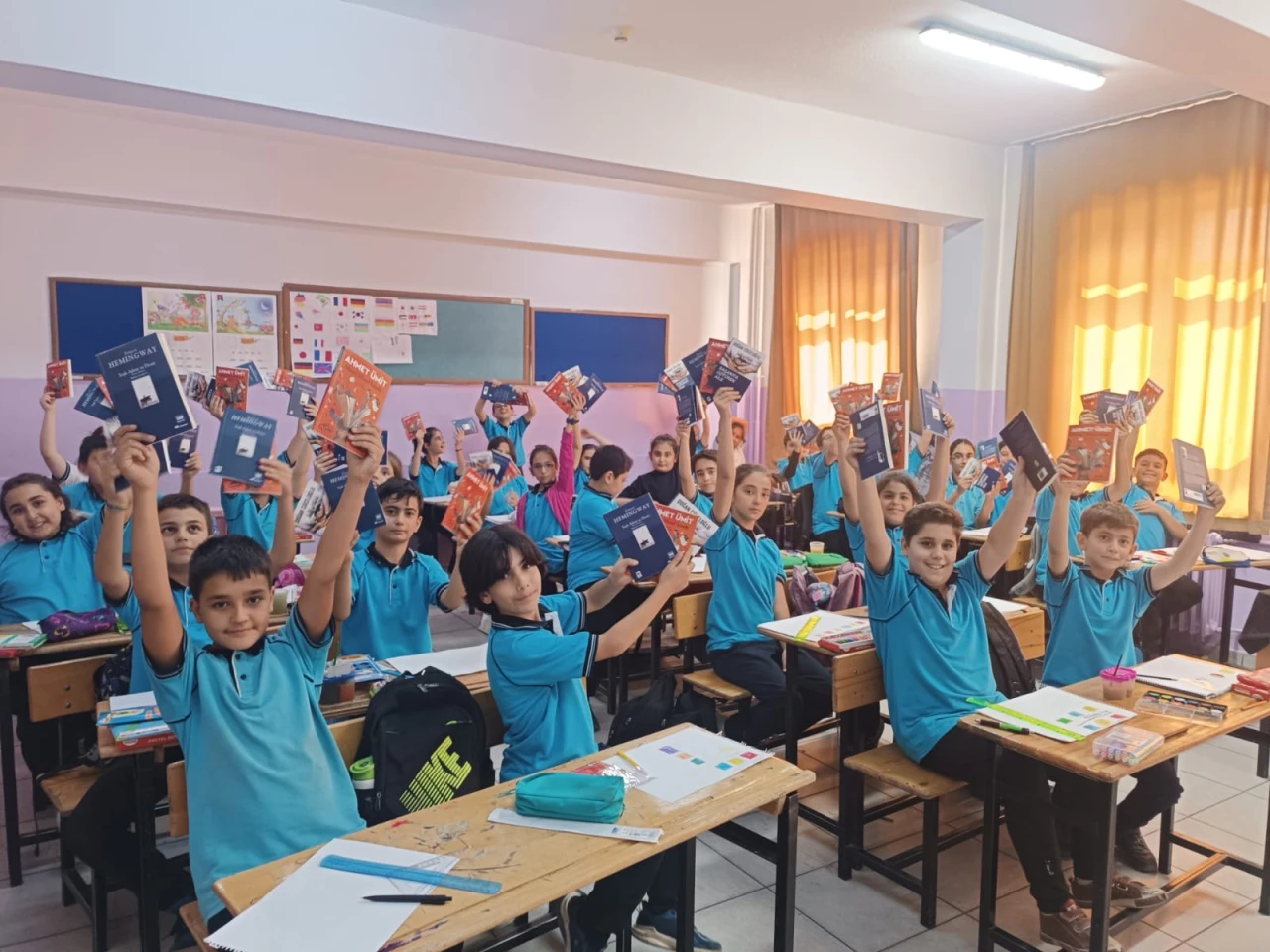 91.000 Öğrenciye Kitap Okuma Alışkanlığı Kazandırma Projesi