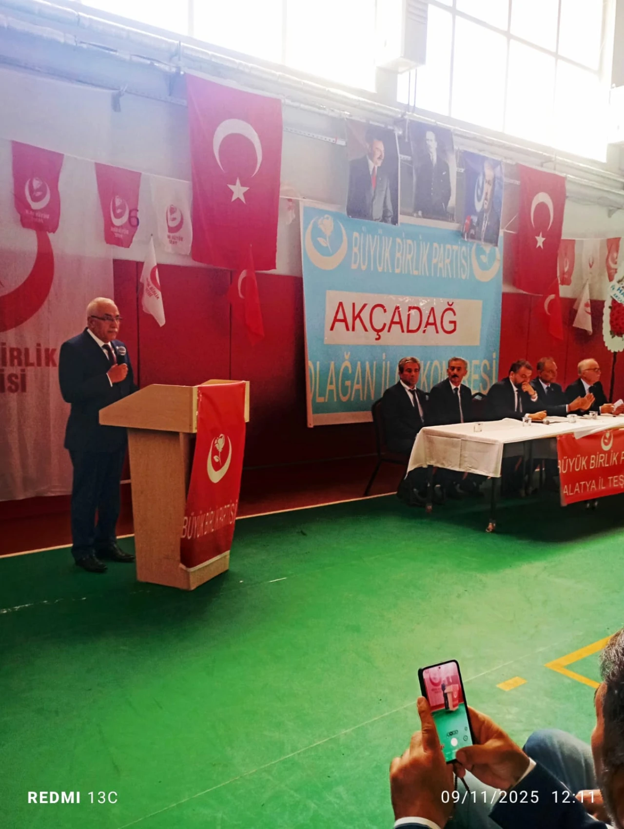 BBP Akçadağ İlçe Kongresi Yapıldı: Hikmet Aladağ Başkan Seçildi