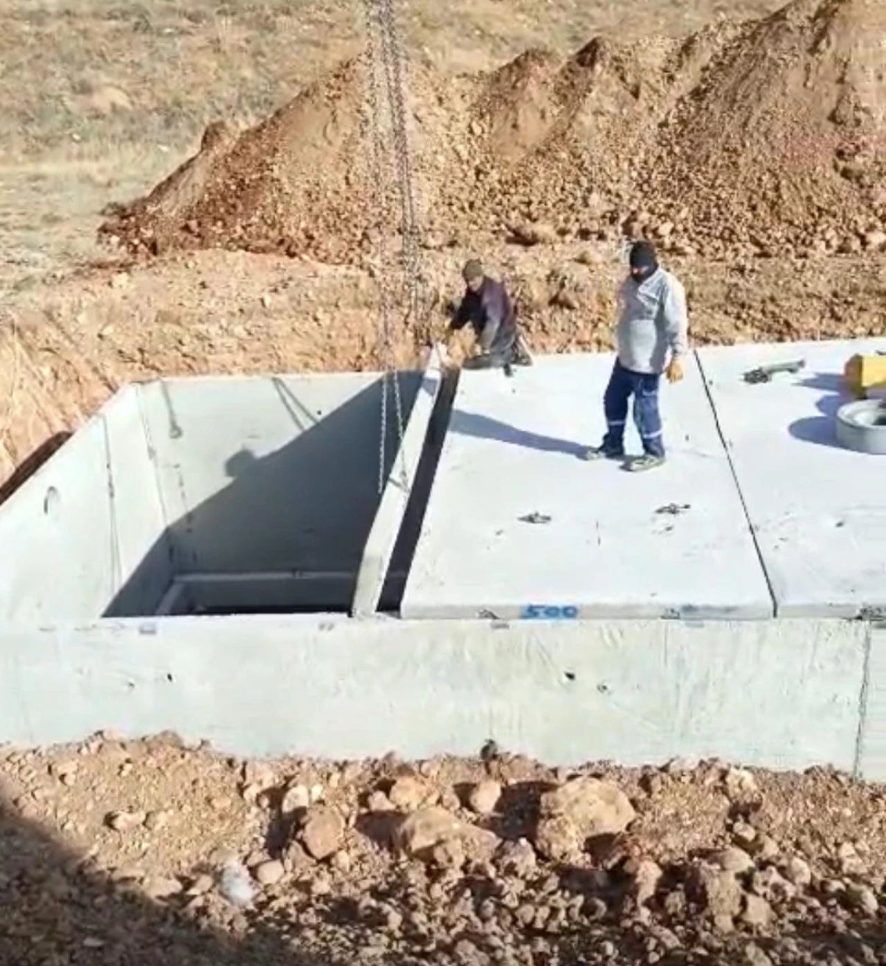 Yeniköy'de Yapılan Kapalı Fosseptik Sistemi Projesi Tamamlandı