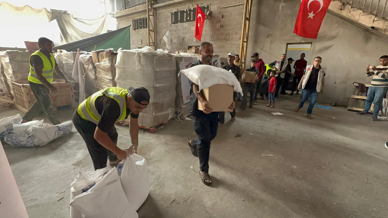 Malatya’dan Gazze’ye 11 Milyon 965 Bin TL Yardım Gönderiliyor