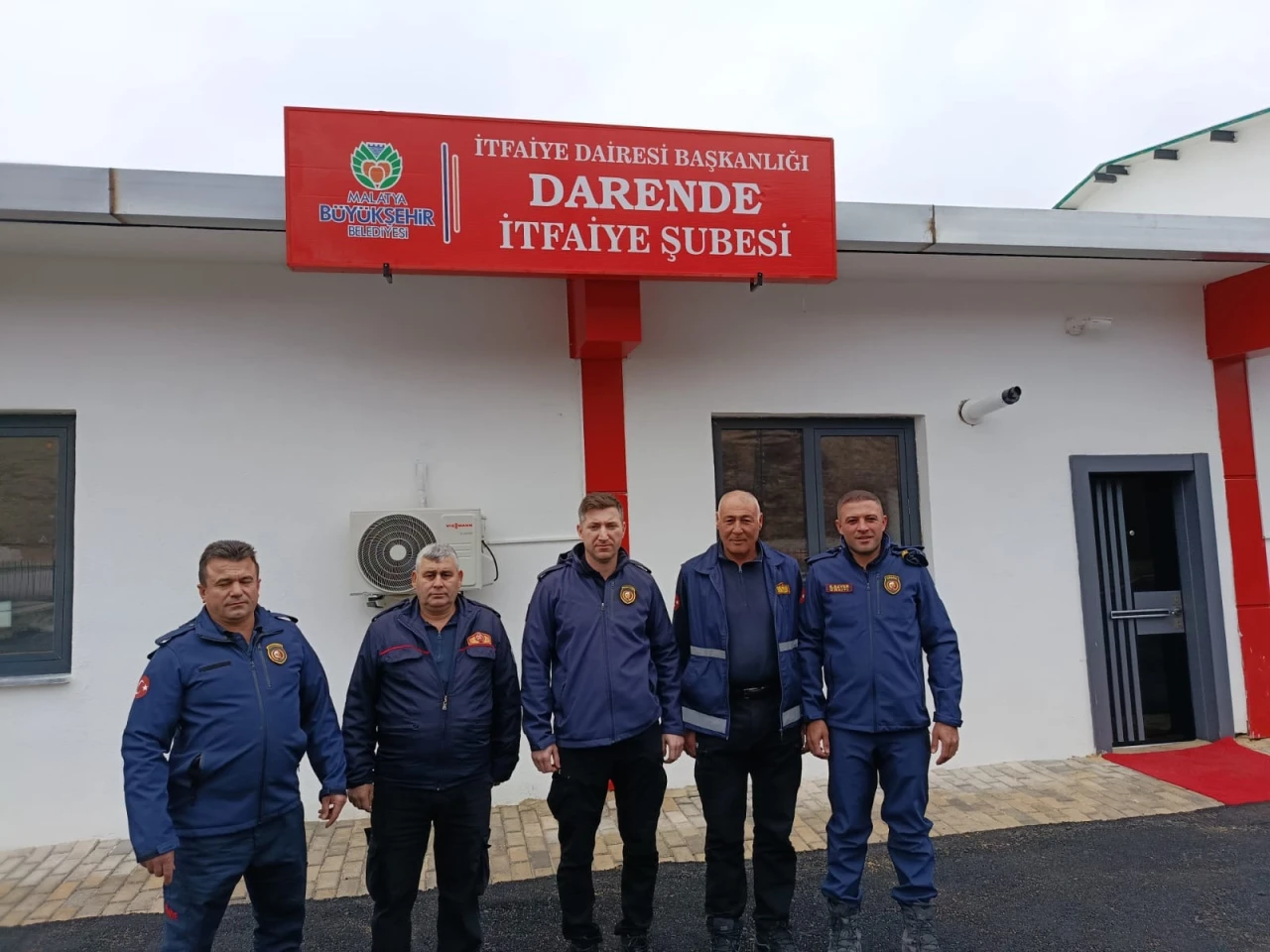 Darende'de 11 Yıllık "Göçebe" Dönemi Bitti: İtfaiye Yeni Üssüne Taşındı