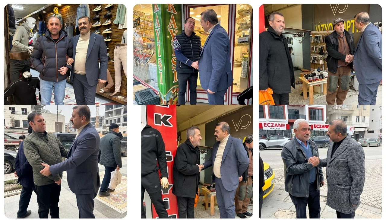 MHP Battalgazi İlçe Teşkilatı’ndan Esnaf Ziyareti  “Komşum Nasılsın”