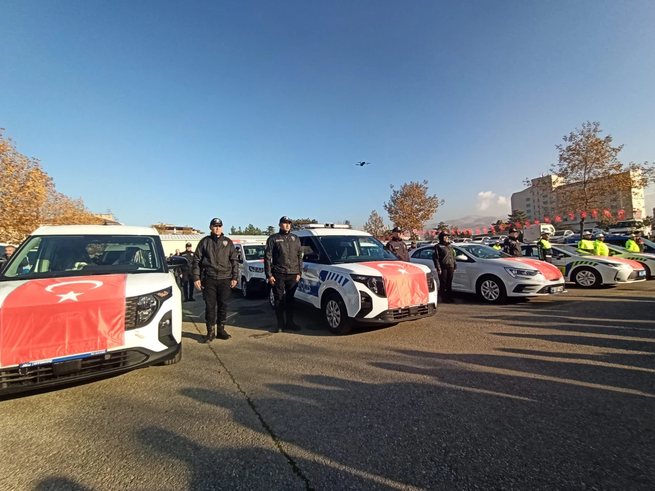 Malatya’da Güvenlik Güçlerine 67 Yeni Araç Teslim Edildi