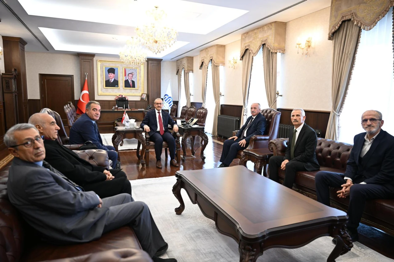 Emekli Sendikalarından Vali Seddar Yavuz’a Ziyaret