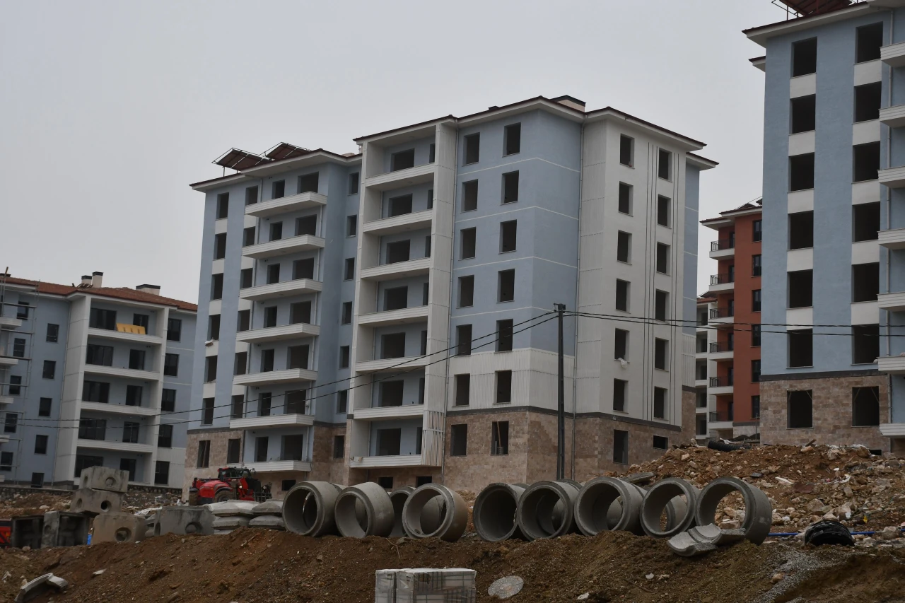 Taştepe 3. Etap TOKİ Konutları İnşaatı Hızla Devam Ediyor