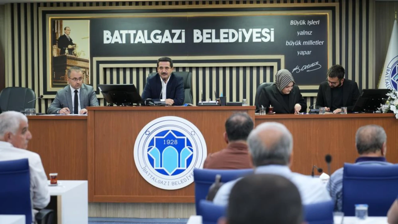 Battalgazi Belediye Meclisi ağustos ayı ilk oturumu gerçekleştirildi