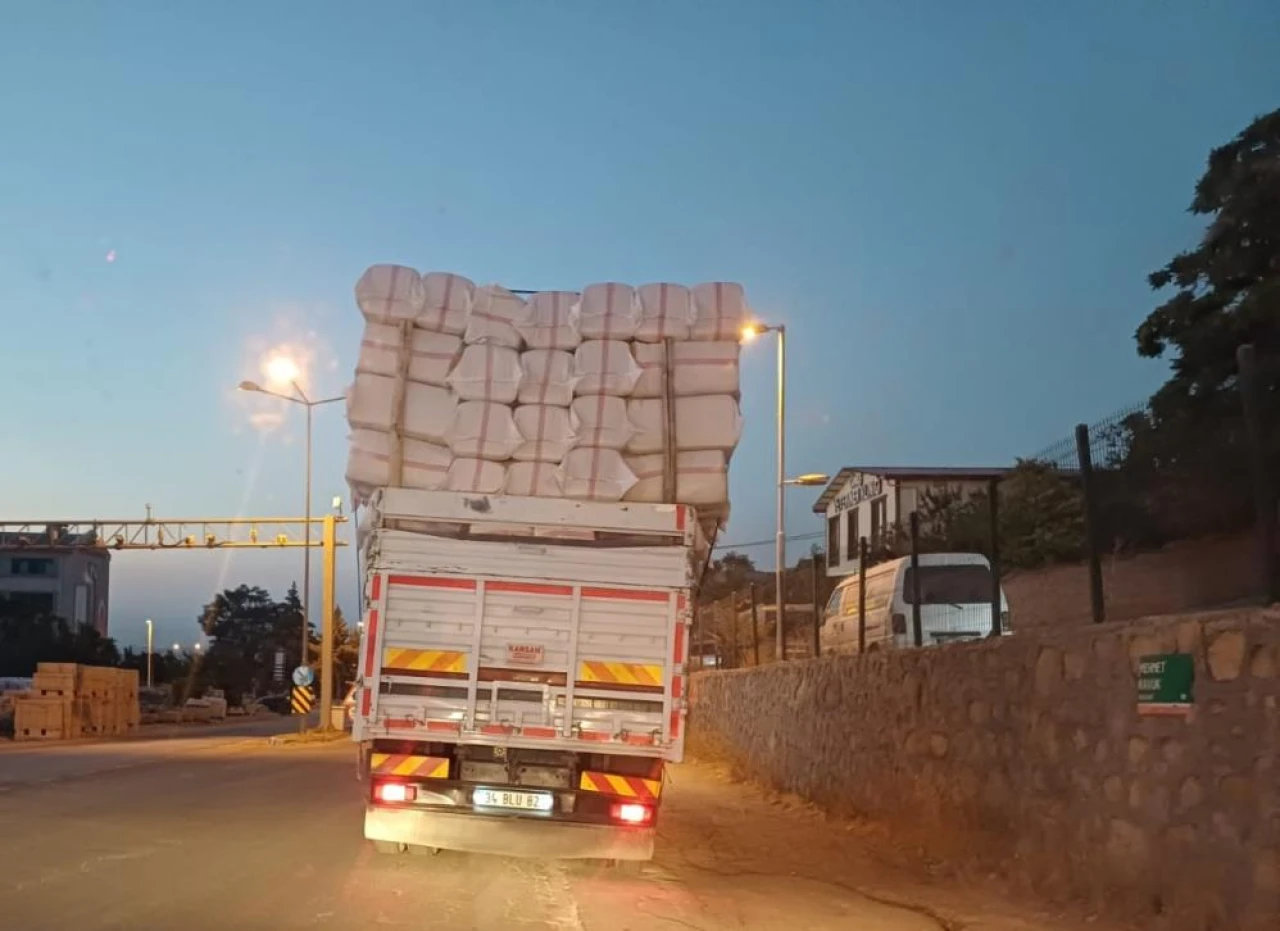 Malatya'da tehlikeli yolculuk