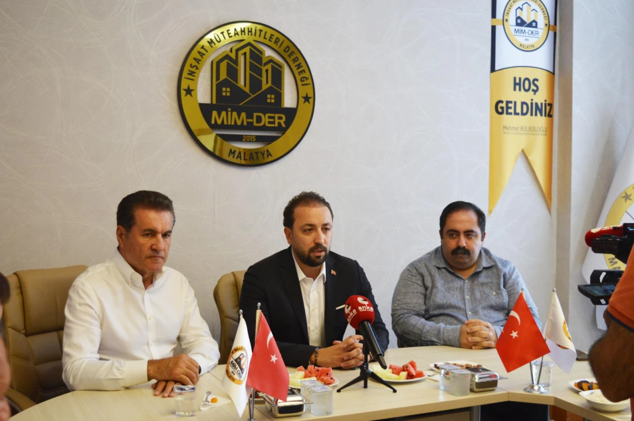 Sarıgül’den Malatya’da İnşaat ve Kayısı Üreticilerine Destek Çağrısı