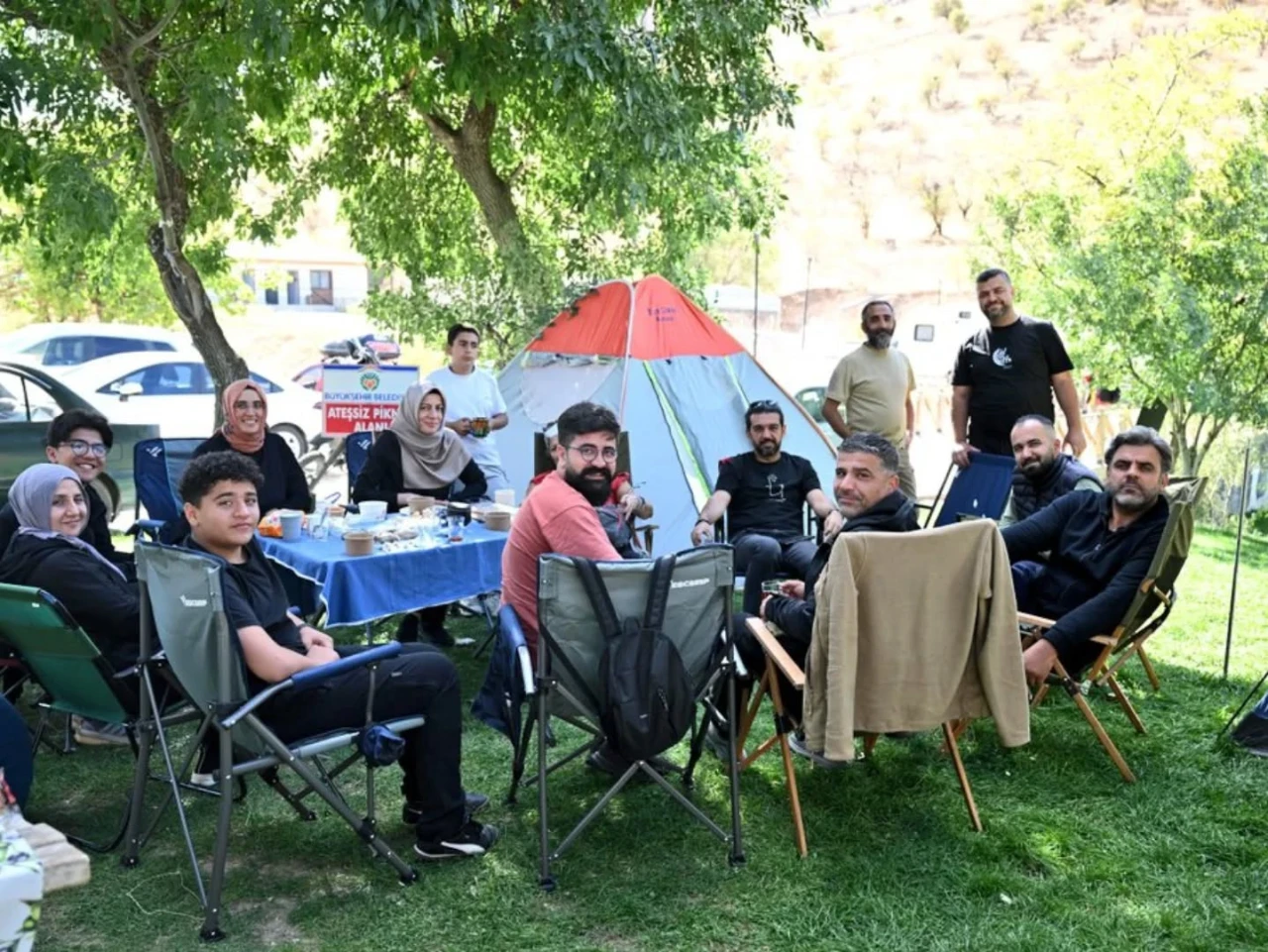 Yeşilyurt Belediyesinin Aile Çadır Kampı Keyifli Anlara Sahne Oldu