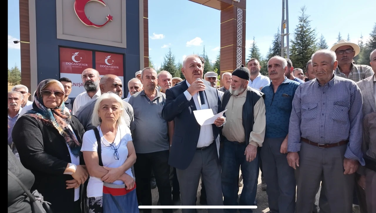 Doğanşehir’de imar planı değişikliğine tepki büyüyor