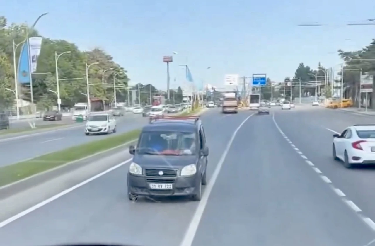 Akıllı kavşak sürücünün aklını karıştırdı