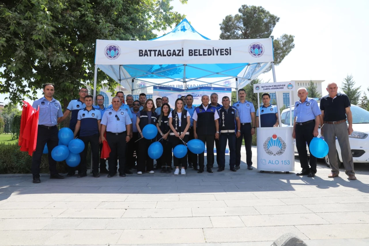 Battalgazi Belediyesi’nden Zabıta Haftası etkinliği