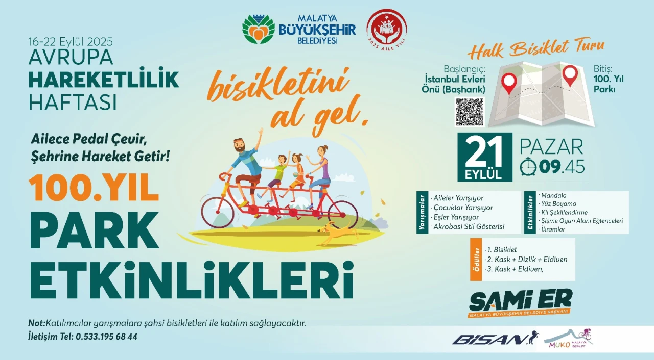 alatya’da Avrupa Hareketlilik Haftası Renkli Etkinliklerle Kutlanacak
