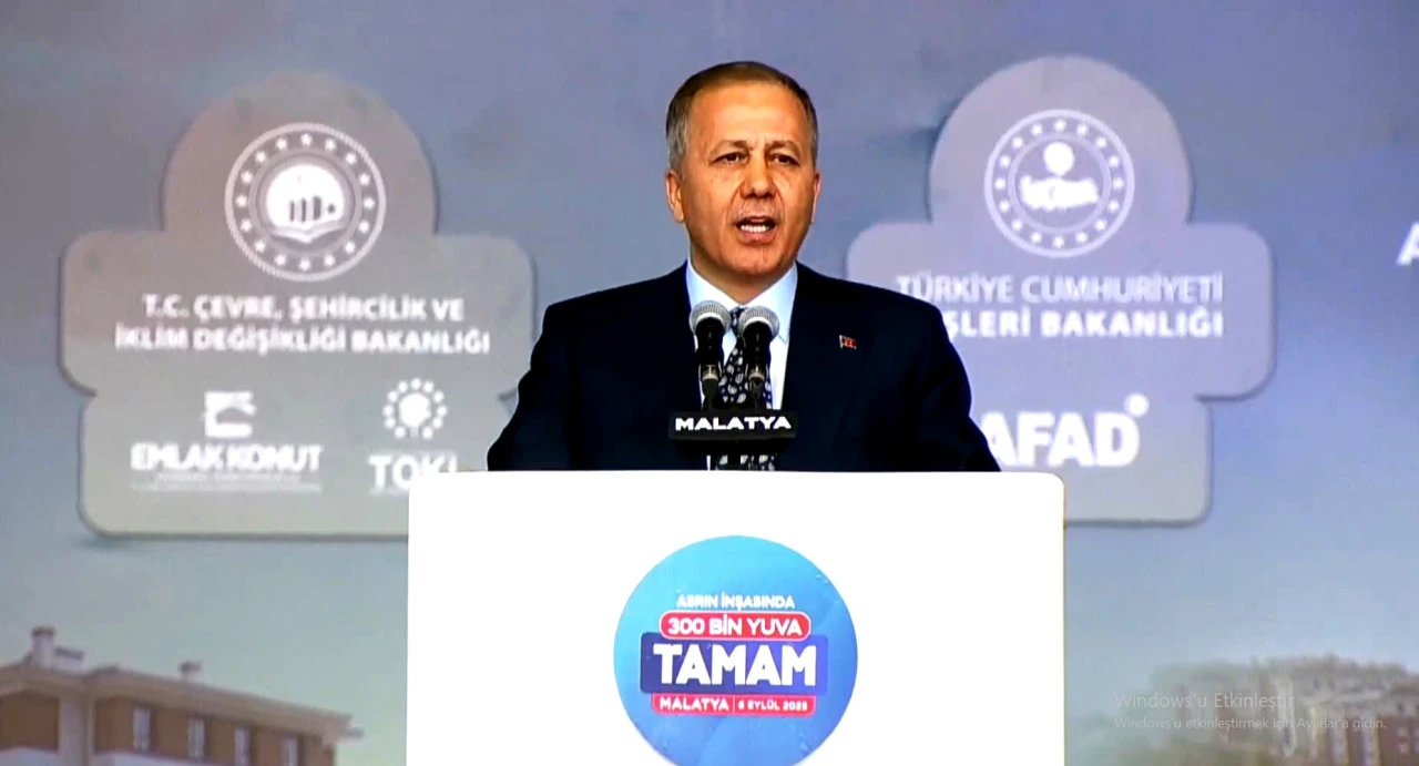 İçişleri Bakanı Yerlikaya: “Her Konut Devletimizin Milletine Sahip Çıkışının Sembolüdür”