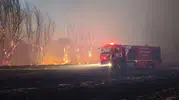 Yeşilyurt Tohma Mahallesi’nde Anız Yangını Korkuttu!