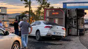 Malatya'da Kamyon Çarpan Adliye Katibi Ağır Yaralandı