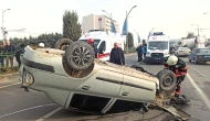 Malatya'da Peş Peşe Kazalar: Araçlar Takla Attı, 5 Yaralı