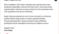 Aras Kargo'dan Resmi Açıklama: Siber Saldırı Nedeniyle Hizmetler Durdu