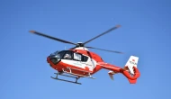 Kalp Krizi Geçiren Kadın Ambulans Helikopterle Malatyaya Sevk Edildi