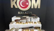 Malatya'da Cephanelik Gibi Evlere Baskın: Çok Sayıda Silah Çıktı