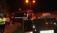 Kontrolden çıkan araç devrilip ters döndü: 1 yaralı