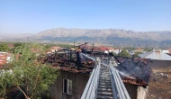 Doğanşehir’de çatı yangını