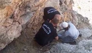Yeşilyurt’ta mahsur kalan 4 keçi kurtarıldı