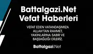 Malatya'da Bugün Vefat Edenler - 1 Ağustos 2026 Defin Listesi