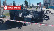 Malatya'da Feci Kaza: Çarpışan Araç Takla Attı, 3 Kişi Yaralandı