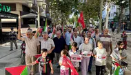 Malatya'da Gazze İçin Yürüyüş: İnsanlığın Sesine Kulak Verin