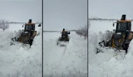 Darende’de Kar Mücadelesi: Akbaba’da Kar 2 Metreye Yaklaştı
