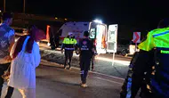 Malatya’da Otomobil Şarampole Devrildi: 2 Ağır Yaralı