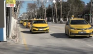 Malatya’da Taksicilerden Belediye Önünde Zam Eylemi