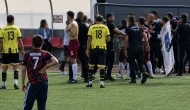 Malatyagücü-Doğanyol Maçında Arbede: Çevik Kuvvet Müdahale Etti