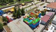Doğanşehir’de Çocuk Festivali Coşkusu: Minikler Doyasıya Eğlendi
