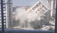 Şehristan Evleri’ndeki O Blok Yeni Yöntemle Tamamen Yıkıldı!