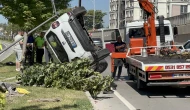 Battalgazi Alt Geçidinde Kaza: Araç Ters Döndü, 3 Yaralı